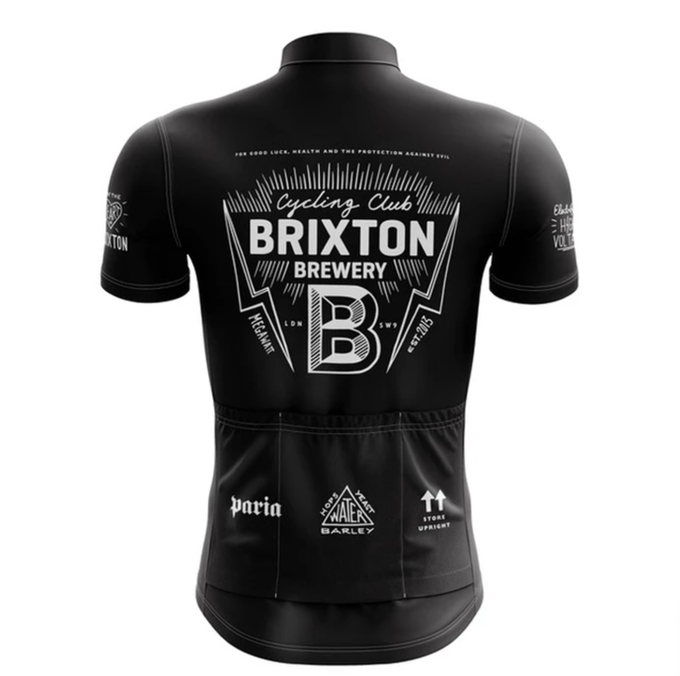 Black top jersey cycling