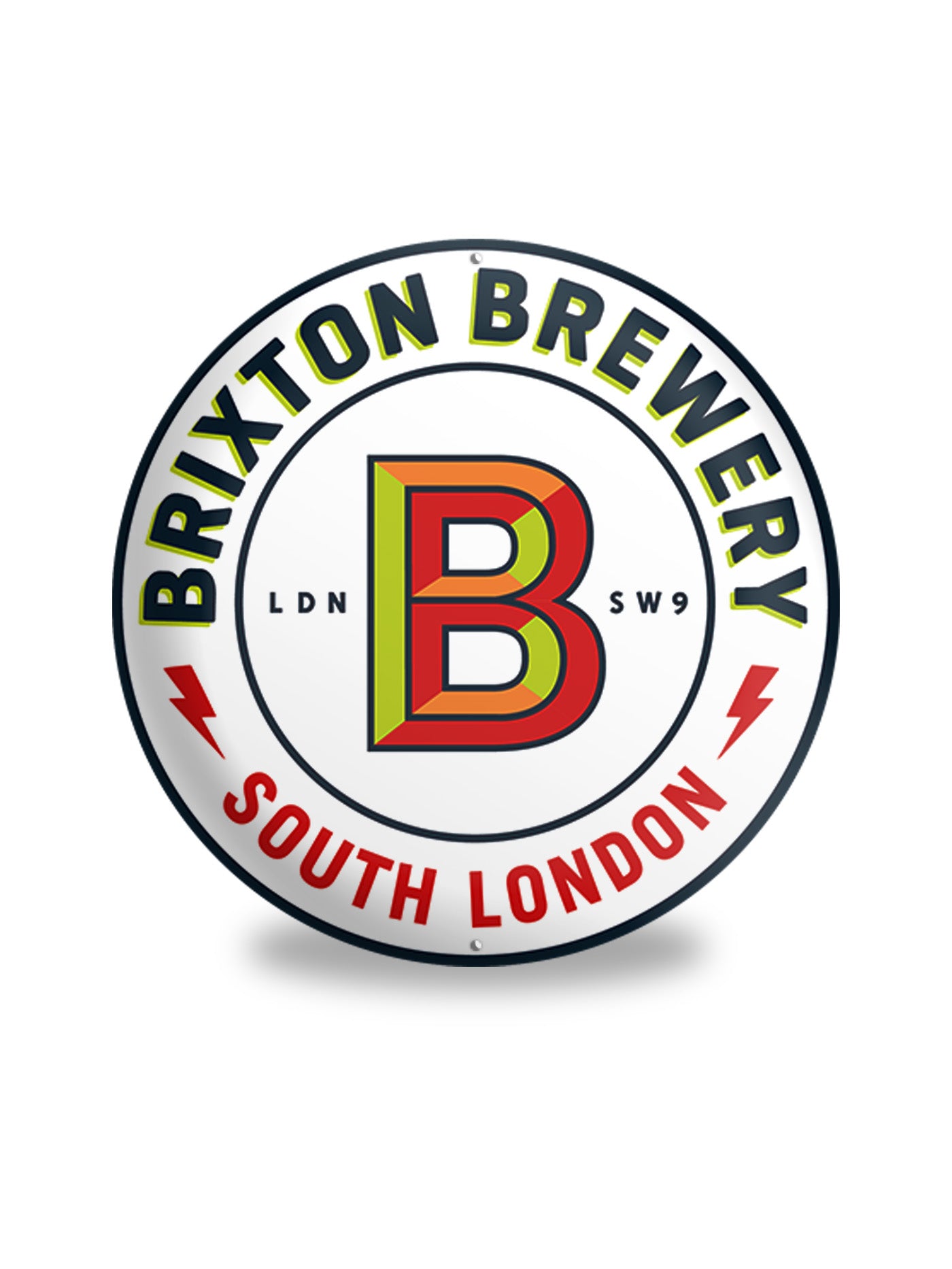 Brixton Brewery Metal Sign