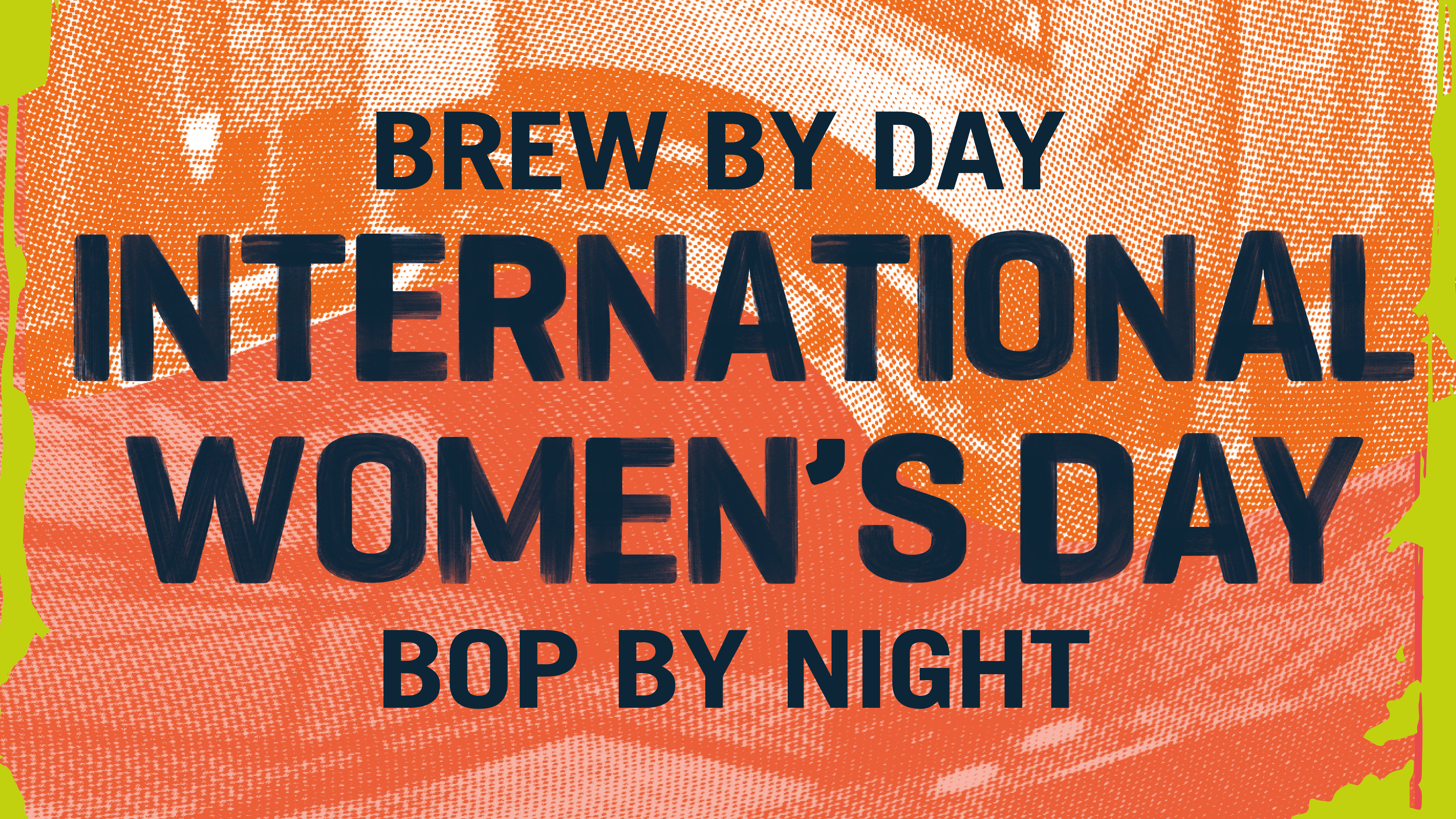 International Women's Day Poster at Brixton Brewery 11/03/23