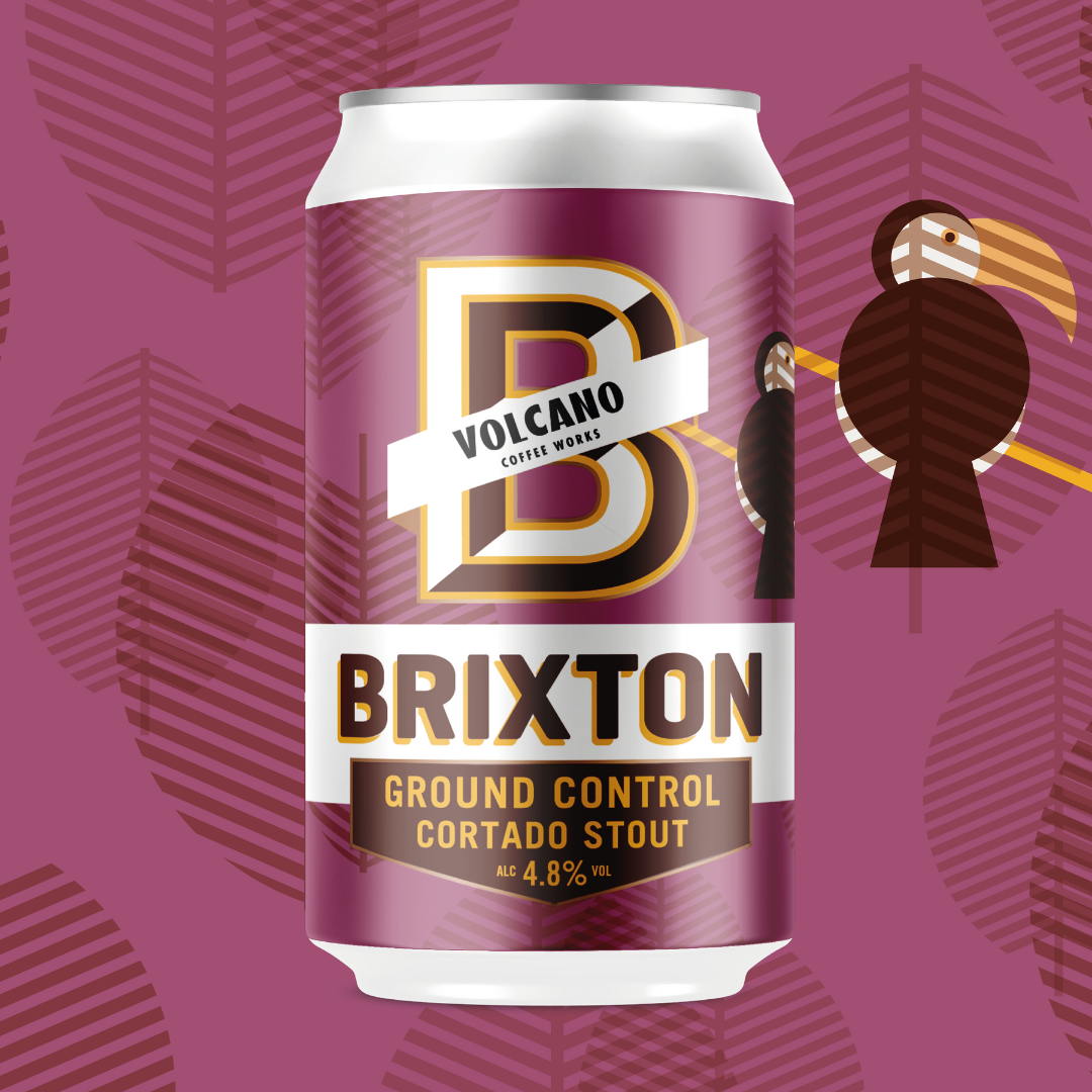 Brixton Brewery X Volcano Coffee Works Collaboration: Ground Control Cortado Stout