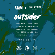 Brixton Brewery Teams Up with Paria for OUTSIDER RIDE 2024!