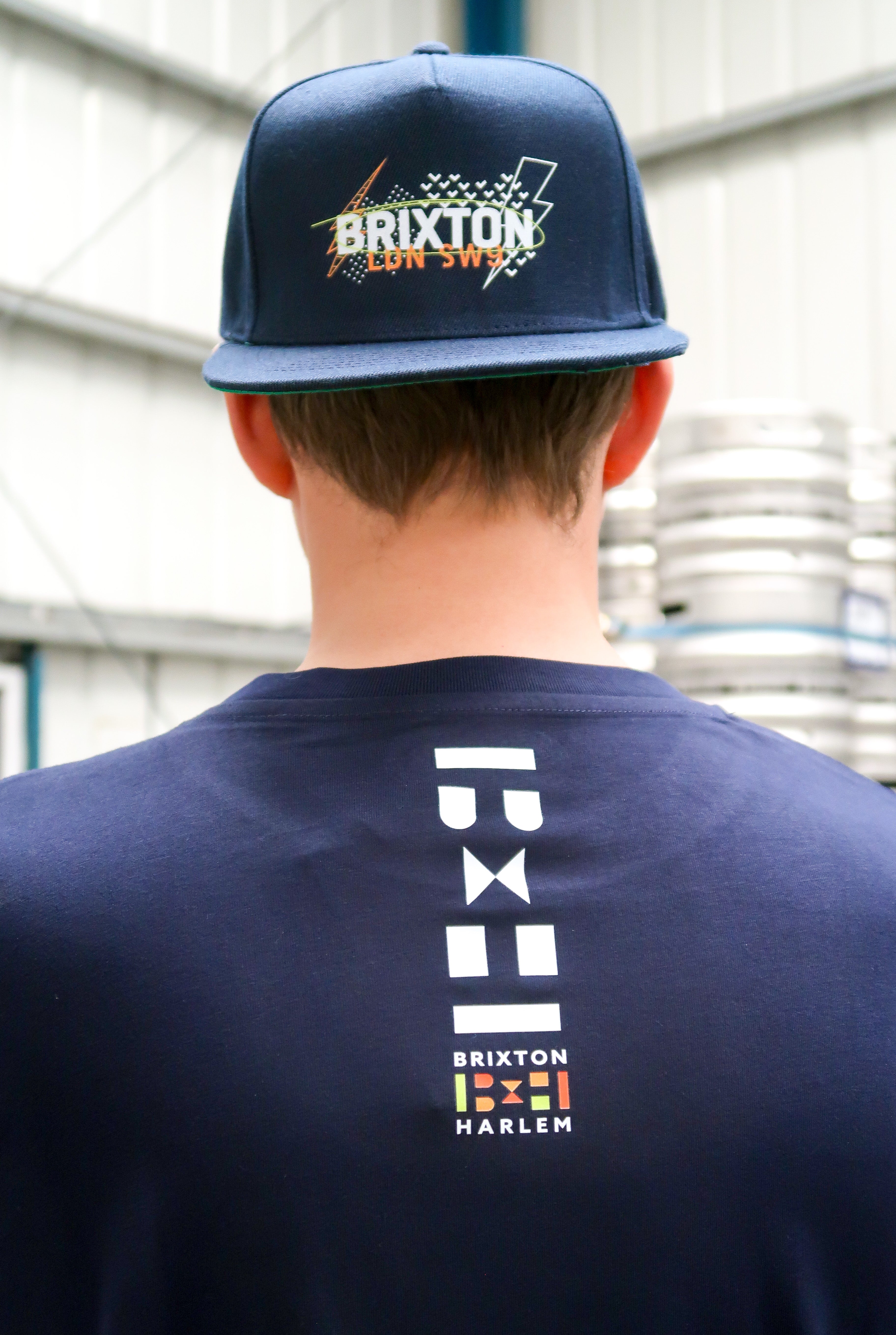 Brixton Brewery x Brixton Street Wear, Navy Blue T-Shirt