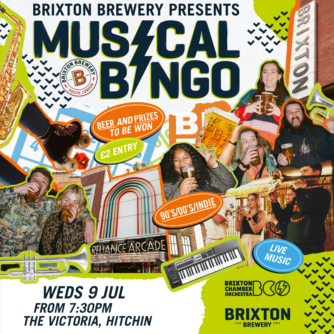 Musical Bingo @ The Victoria, Hitchin with Brixton Chamber Orchestra LIVE!