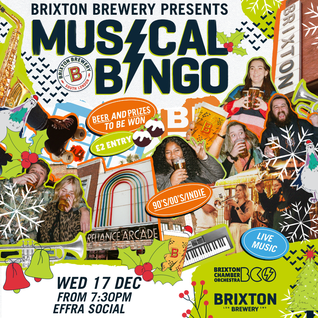 Musical Bingo @Effra Social with Brixton Chamber Orchestra LIVE!