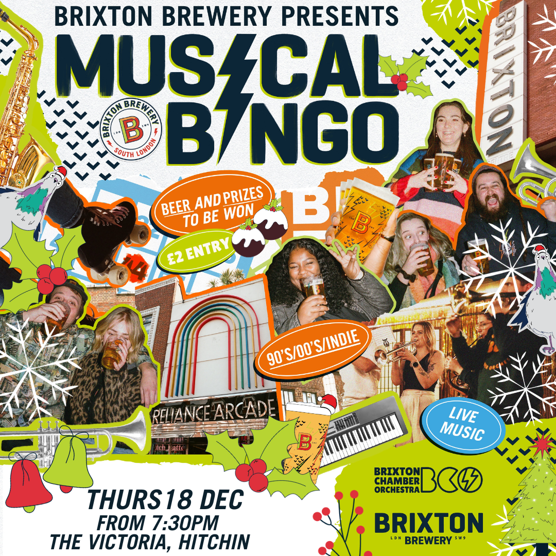 Musical Bingo @The Victoria, Hitchin with Brixton Chamber Orchestra LIVE!