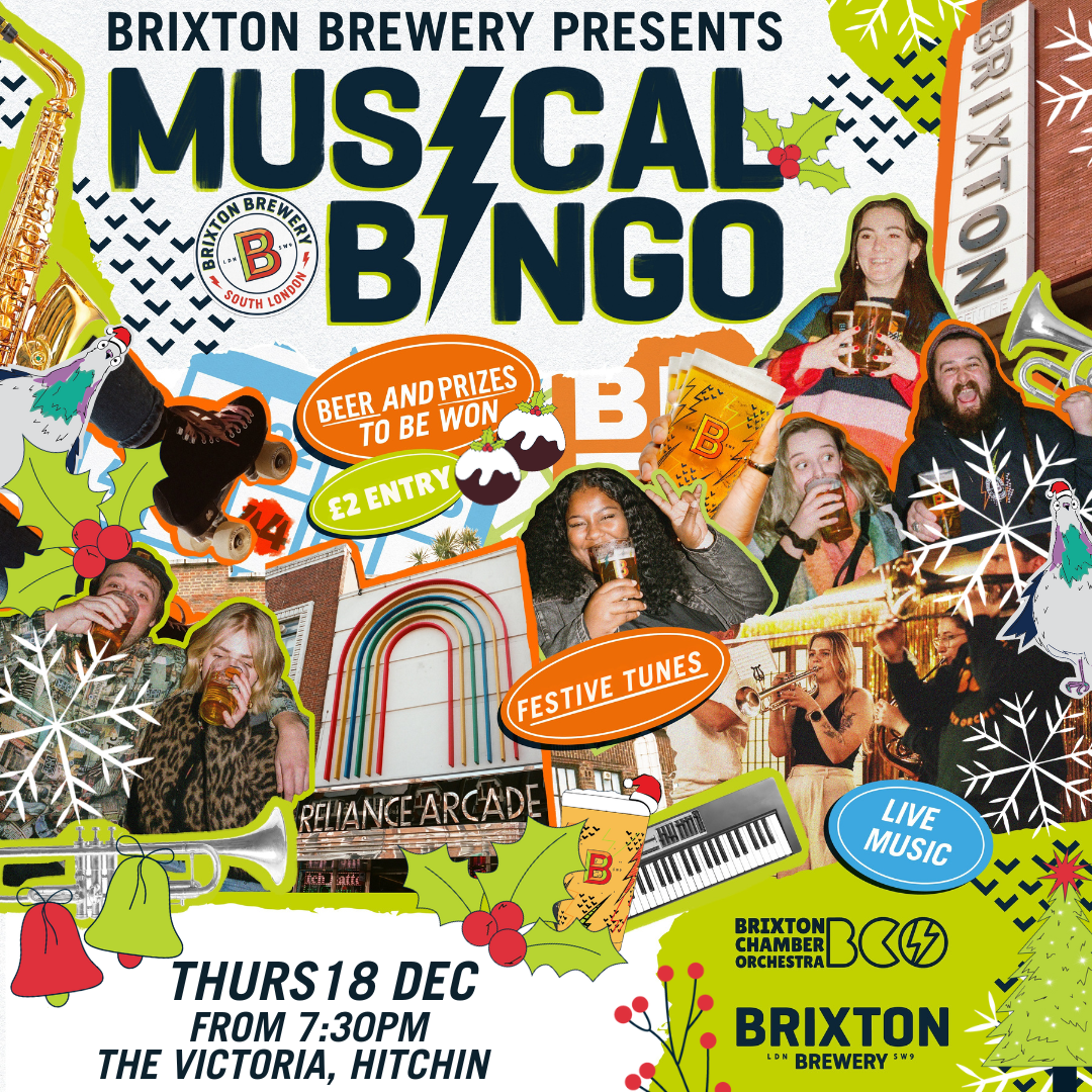 Musical Bingo @The Victoria, Hitchin with Brixton Chamber Orchestra LIVE!
