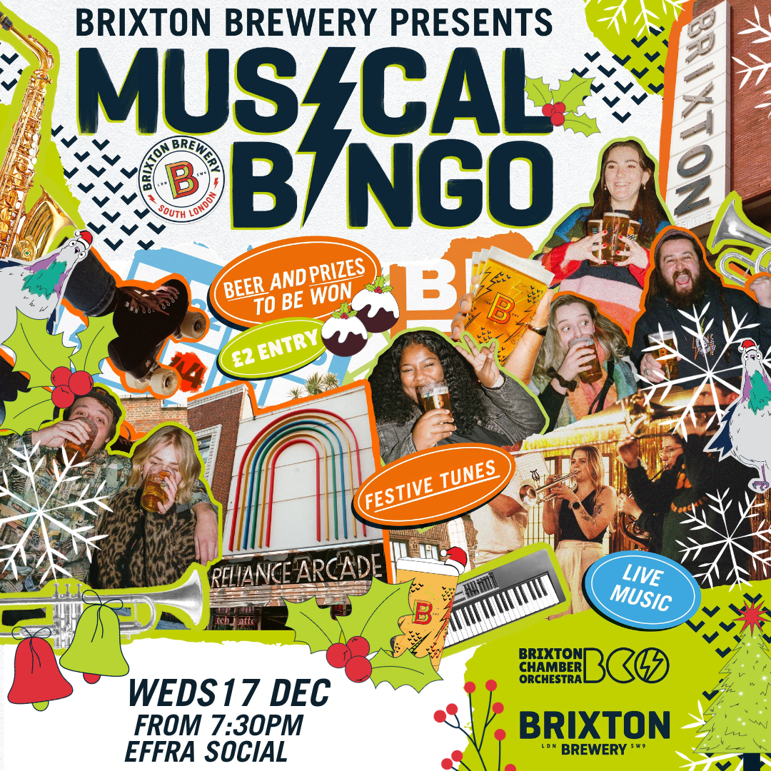 Musical Bingo @Effra Social with Brixton Chamber Orchestra LIVE!