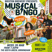 Musical Bingo @ Gosta Green BIRMINGHAM with Brixton Chamber Orchestra LIVE!