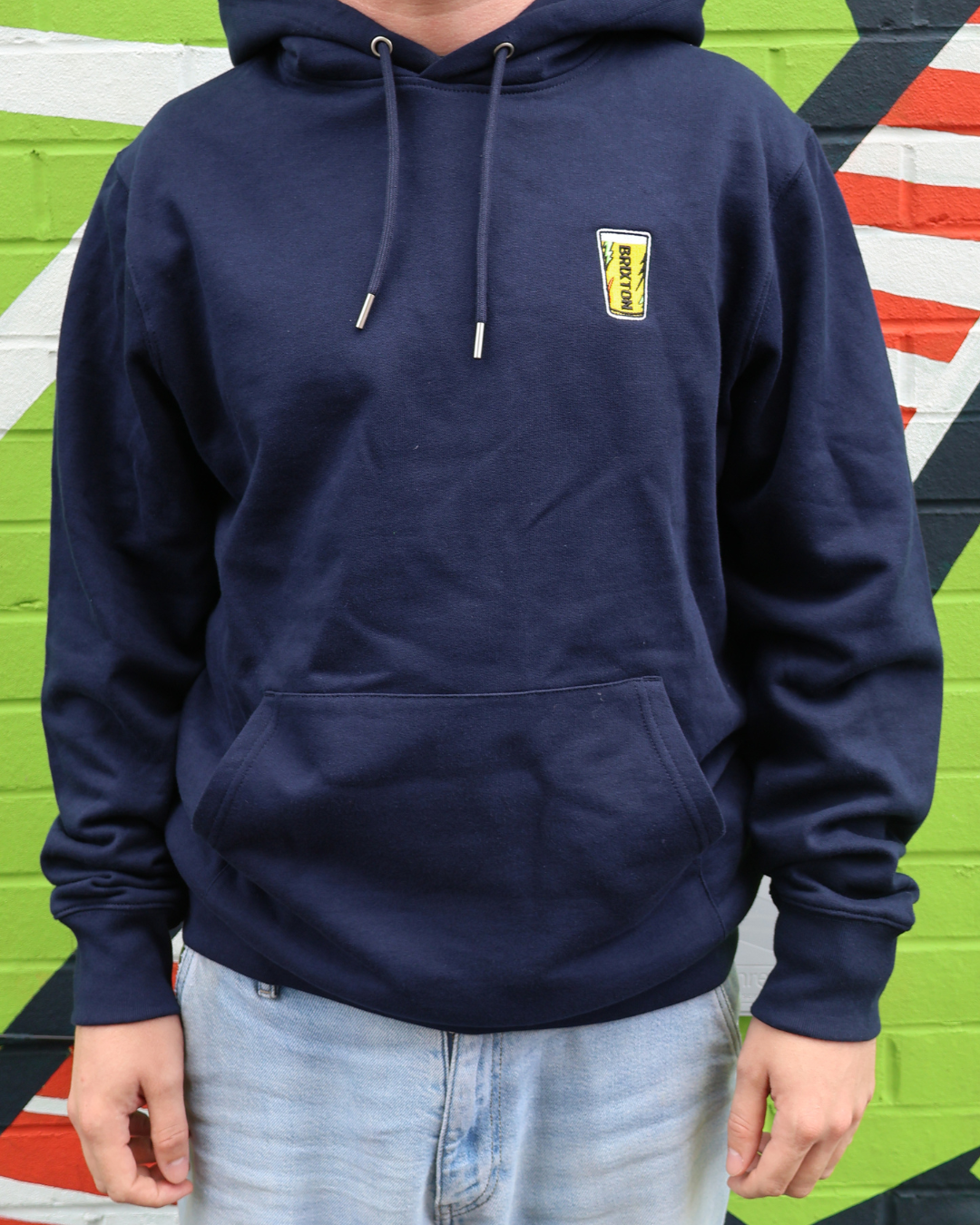 Embroidered Pint Hoodie
