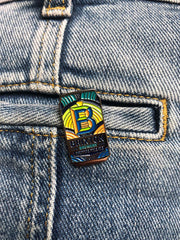 Brixton Brewery Mini Can Pin Badge