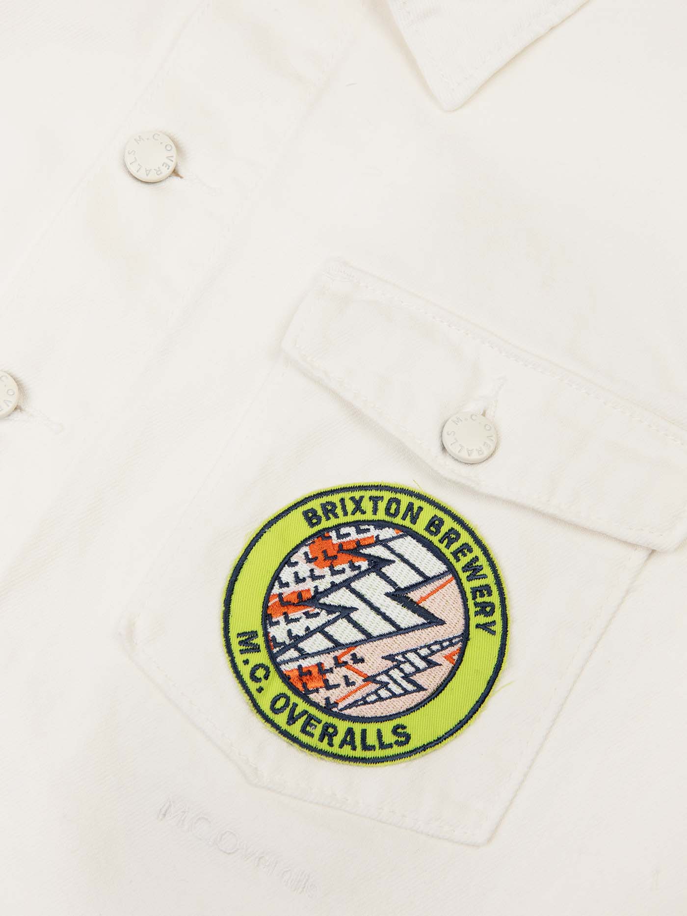 Brixton Brewery x M.C.Overalls Patch Round