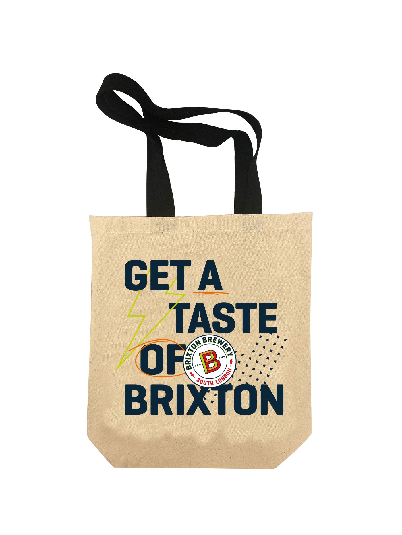 Brixton Brewery White Colour Tote Bag