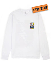 Brixton Brewery x M.C.Overalls L/S T-Shirt White